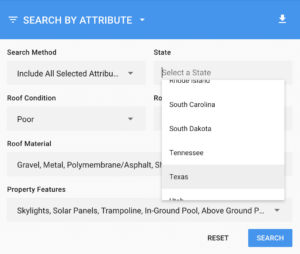 IRIS search by imagery attribute