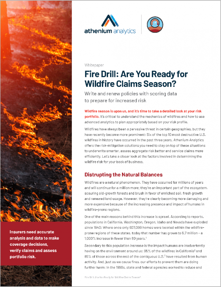 Whitepaper - wildfire risk scoring for insurance