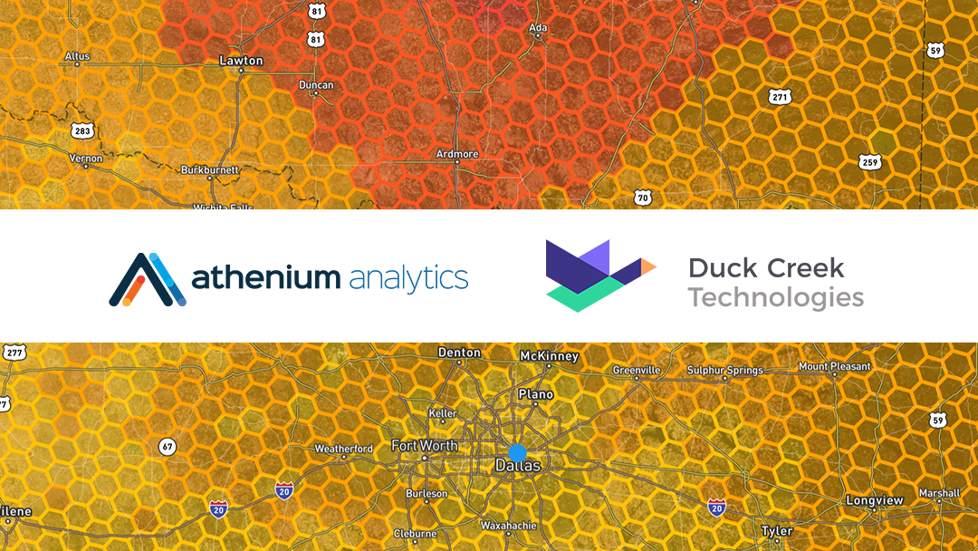 Athenium Analytics partners with Duck Creek Technologies to offer on-demand climate intelligence solutions for underwriting teams