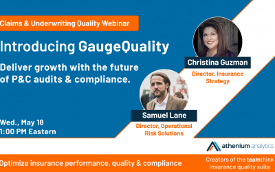 Webinar: Introducing GaugeQuality ⁠– Deliver growth with the future of P&C audits & compliance