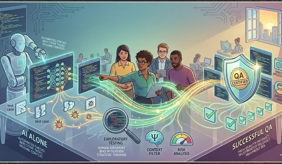 For successful Quality Assurance teams the differentiator is not AI alone. It’s also the expertise behind it.
