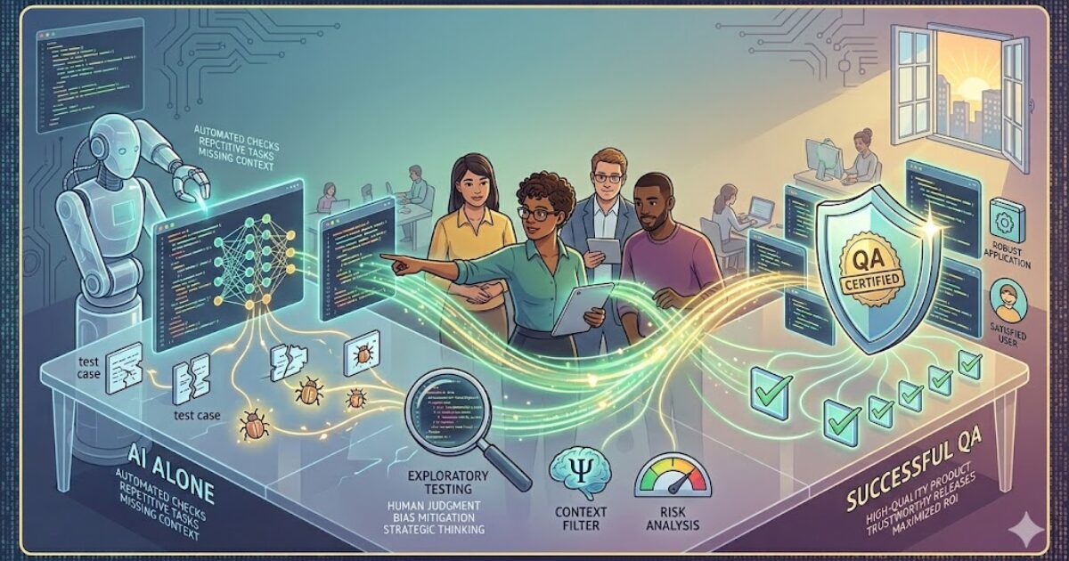 For successful Quality Assurance teams the differentiator is not AI alone. It’s also the expertise behind it.